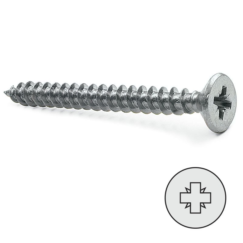 TORNILLO MADERA FADIS 4*25  ZINCADO