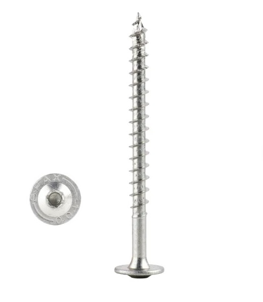 TORNILLO POINT TOX C/ARANDELA DE  8X100 ZINCADO