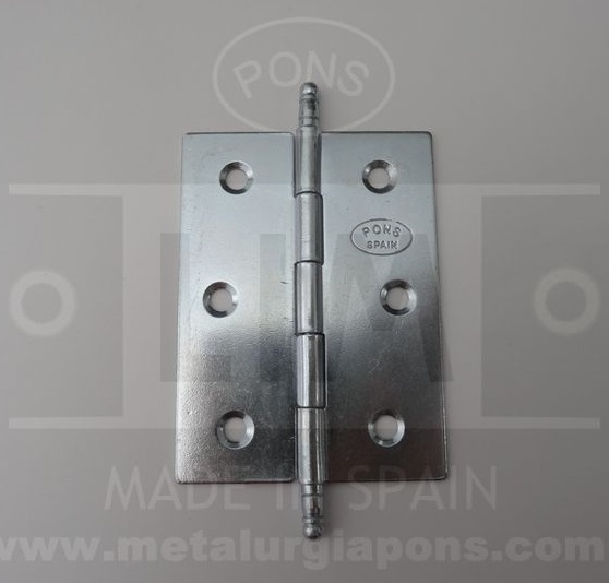 BISAGRA FIJA 207 DE 60X40 NIQUEL