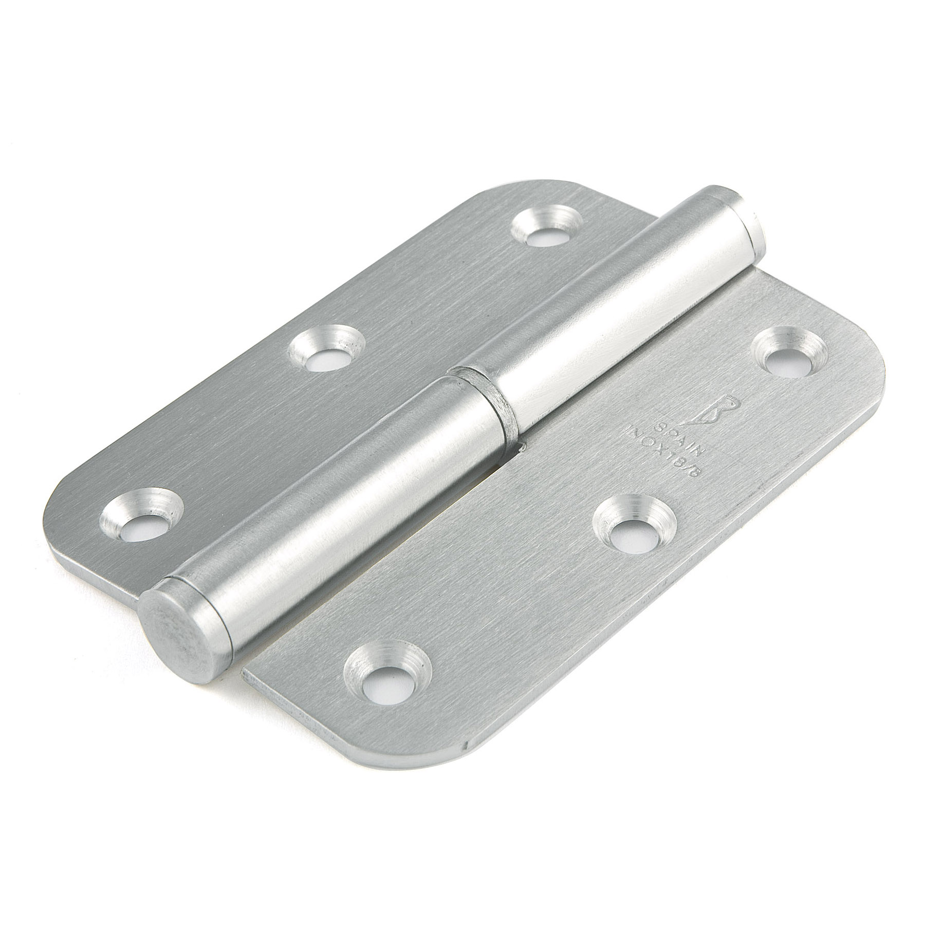 PERNIO DE 90X65 INOX DERECHO C/REDONDO