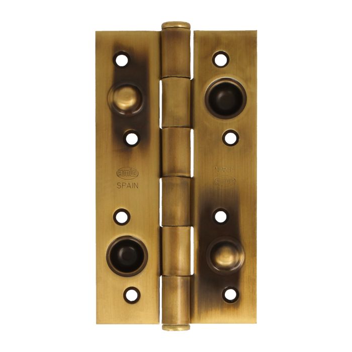 BISAGRA SEGURIDAD BRONCE CUADRADA S/REMATE