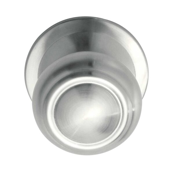 POMO PORTON 901 LUNA  ACERO INOXIDABLE SATINADO