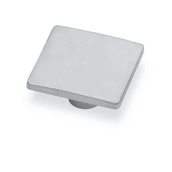 TIRADOR POMO WAVE 32X32MM CROMO MATE