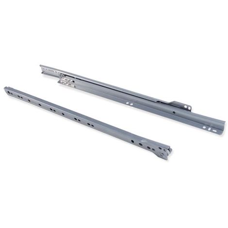 JUEGO GUIA METALICA 550MM GRIS