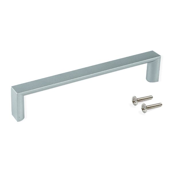 TIRADOR ASA 93540-51 NIQUEL SATINADO 128MM