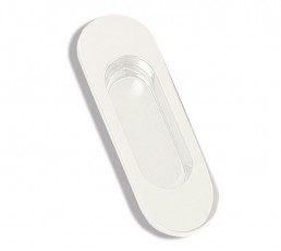 TIRADOR EMBUTIR CAP 103X26MM BLANCO