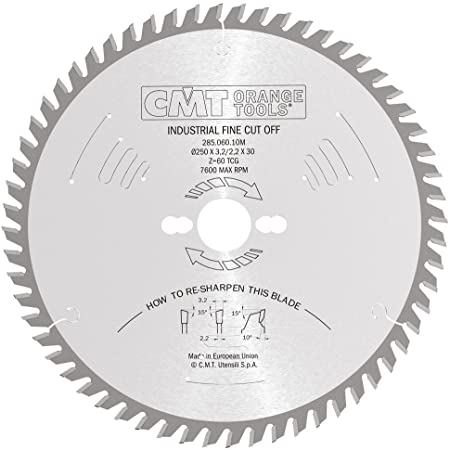 SIERRA CIRCULAR 250X3.2X30 Z60 REF 285.060.10M