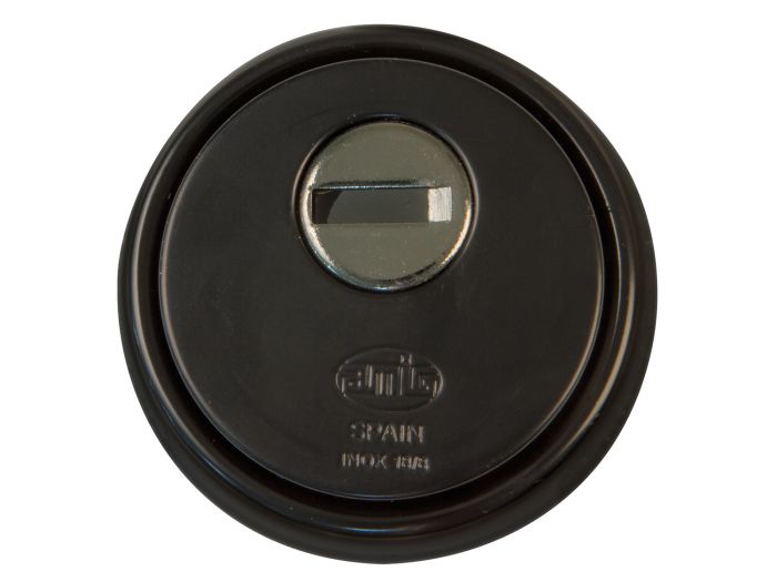 BOCALLAVE SEGURIDAD CERRADO NEGRO MATE 65MM