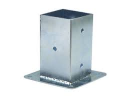 BASE PILAR CD 3056 DE 201X201X200 GALVANIZADO