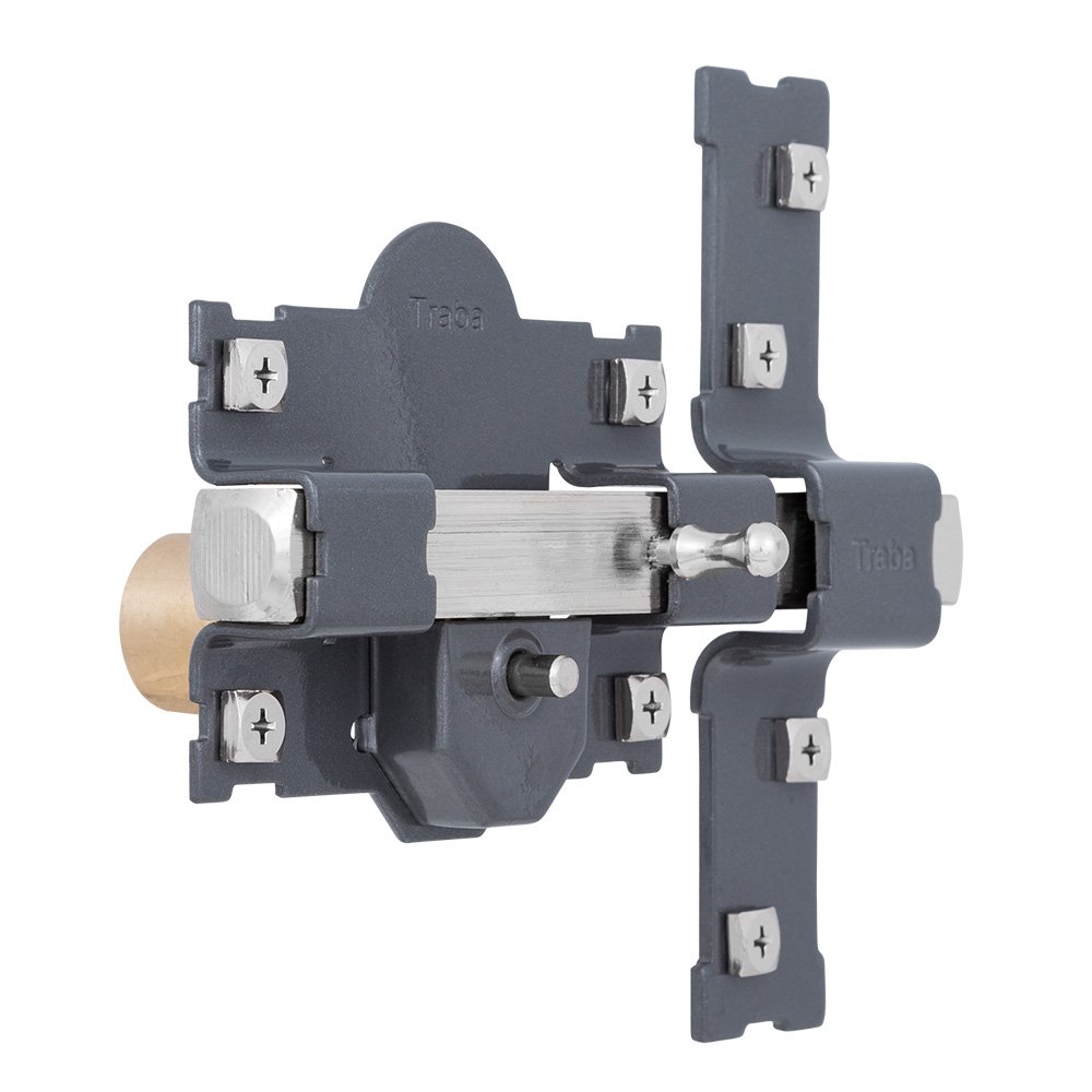 CERROJO TRABA 101-R PINTADO LLAVE/BOTON