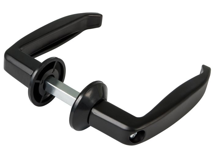 JGO. MANIVELA ROSETA  2115  ALUMINIO NEGRO