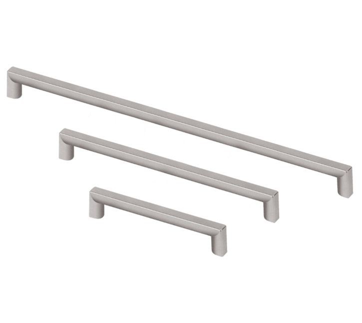 TIRADOR ASA BASIC 192MM NIQUEL CEPILLADO