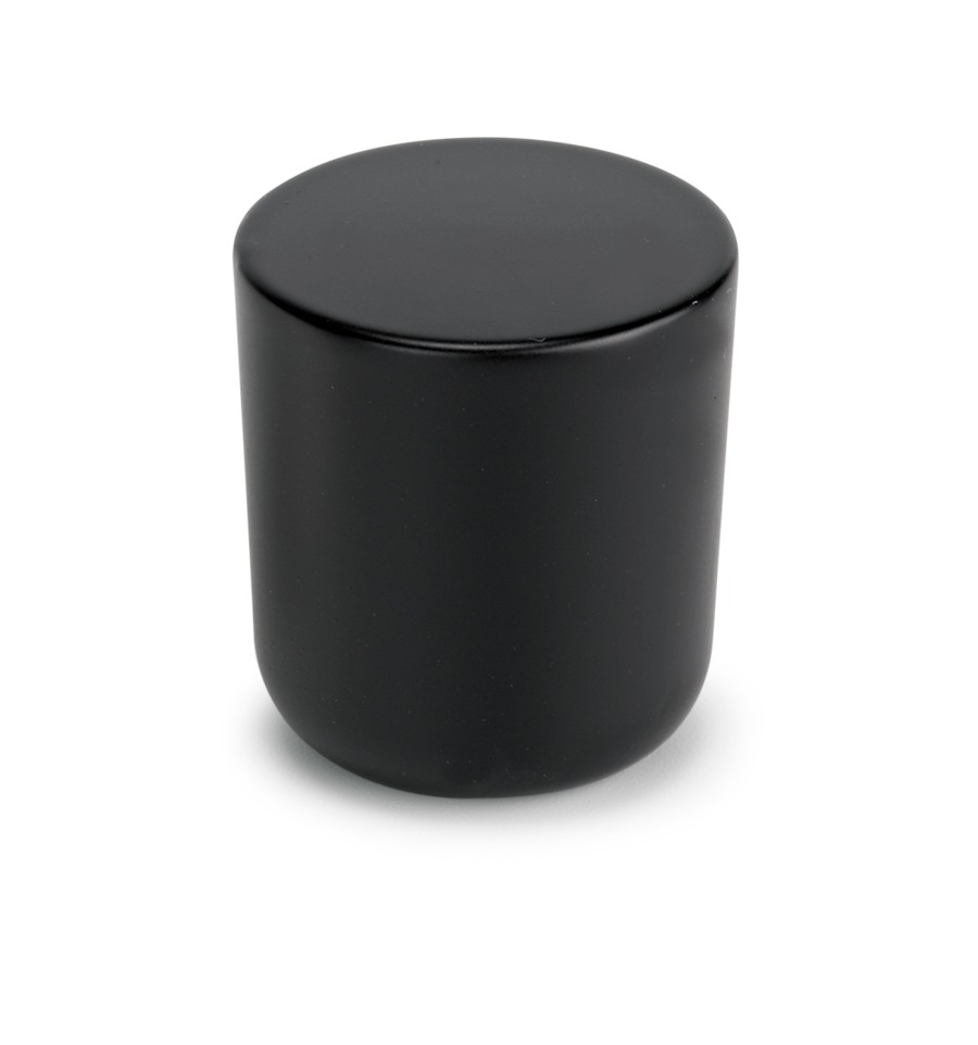 TIRADOR POMO MINI 25MM NEGRO