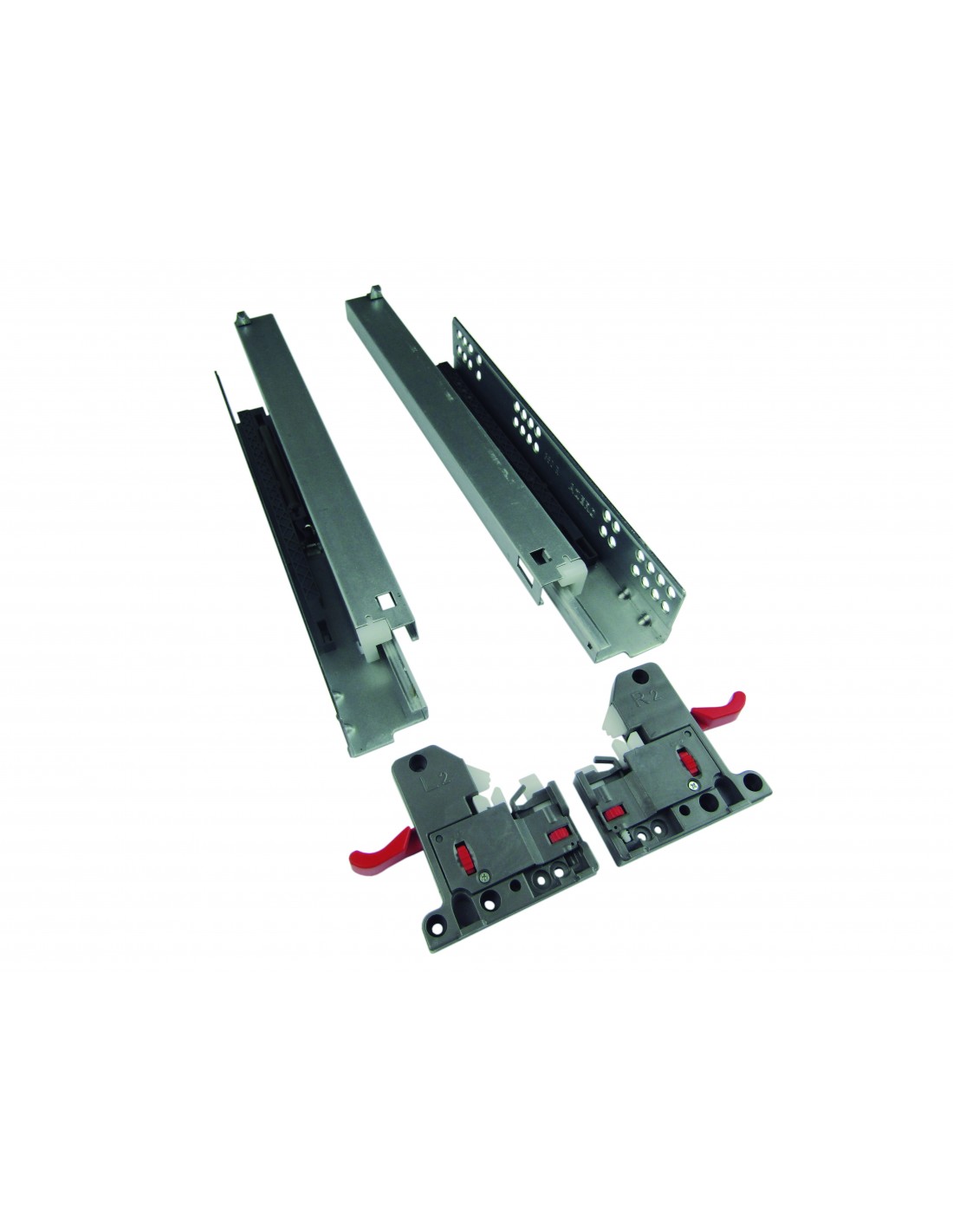 JUEGO GUIA METALICA C/FRENO AZ128/550 MM