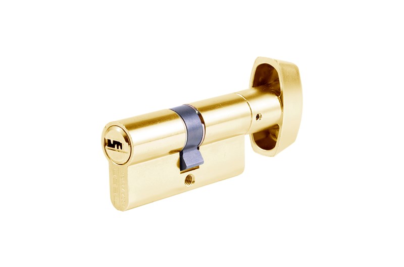 CILINDRO SEGURIDAD T60 BOTON TD65B3030 30X30 LATON