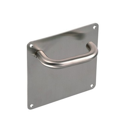 JGO. MANIVELA PLACA 170X170 U ACERO INOXIDABL