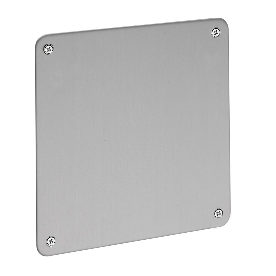 PLACA LIMPIEZA 170X170 ACERO
