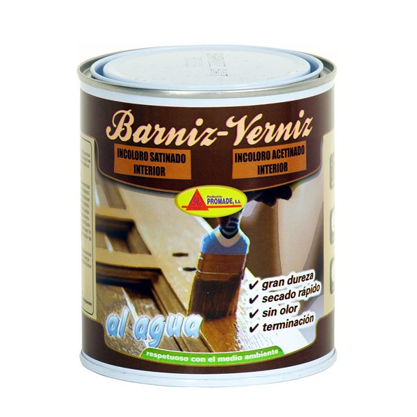 BARNIZ TERMINACION SATINADO 750GRM