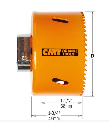 BROCA CORONA BIMETAL 551.043