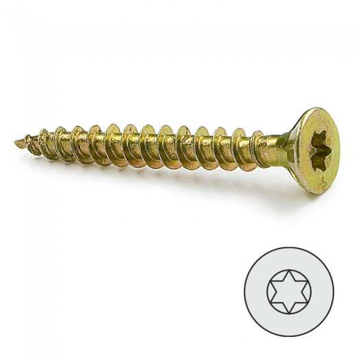 TORNILLO KAT STAR TORX BRICO 4X60 T-20