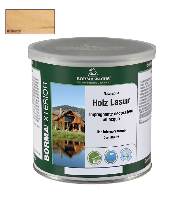 BOTE DE LASUR NEUTRO 08 DE 5 LITROS