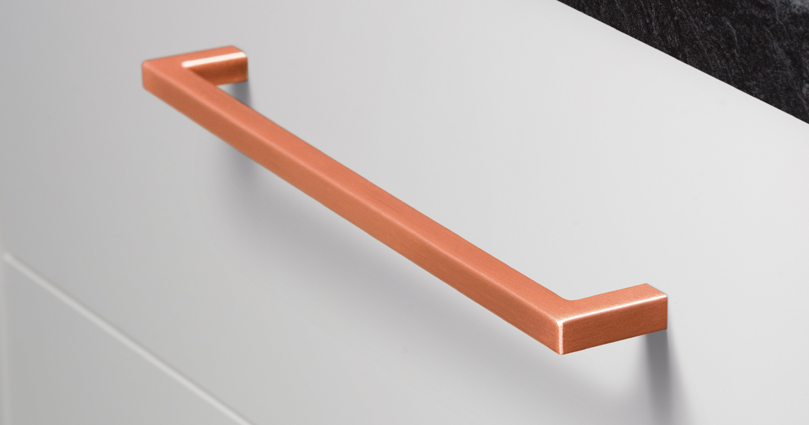 TIRADOR ASA 0056192Z26 192MM COBRE CEPILLADO