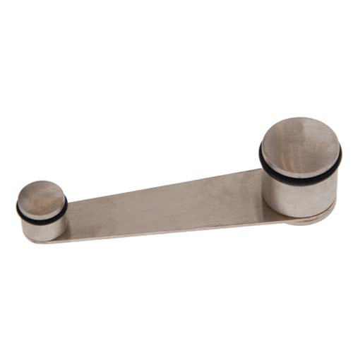 TOPE PUERTA C/RETENEDOR INOXIDABLE