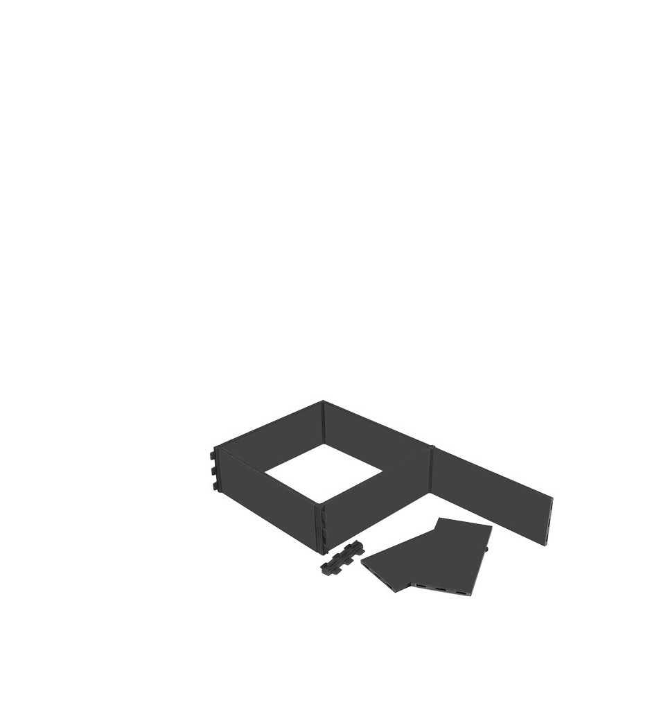 PANEL PVC REF AZ238/60MM ANTRACITA