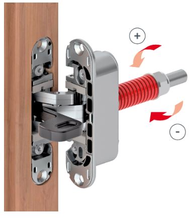 # BISAGRA ECLIPSE 3.2 HD MUELLE CR MATE