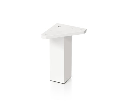 PATA 40X40 100MM BLANCO MATE