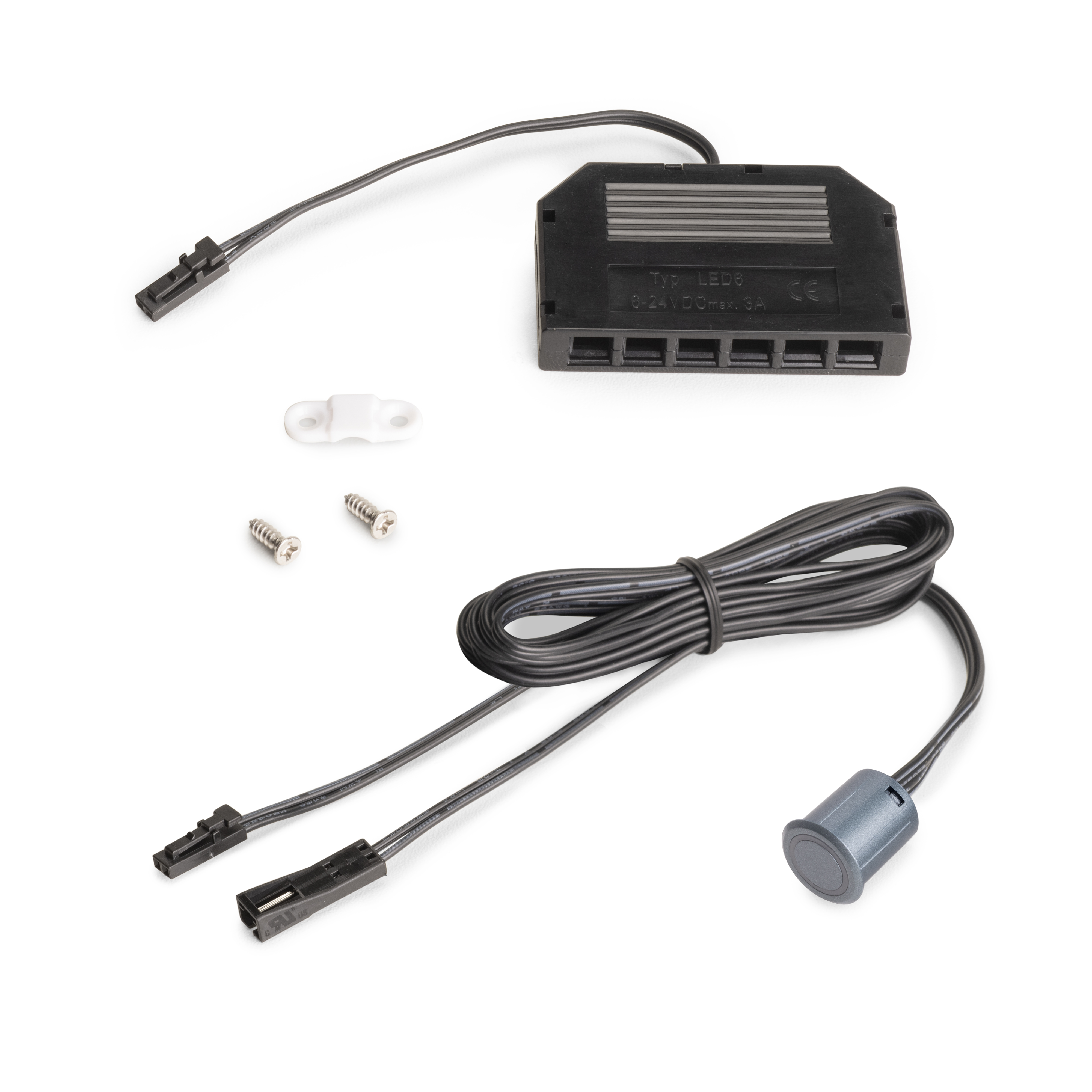 SENSOR PARA LED DOT 12 CON LUZ  (INTERRUPTOR)