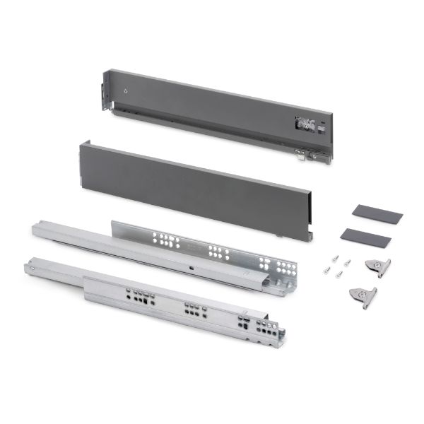 CAJON VERTEX 3-D AMORTIGUADO 93X400MM ANTRACI 40KG