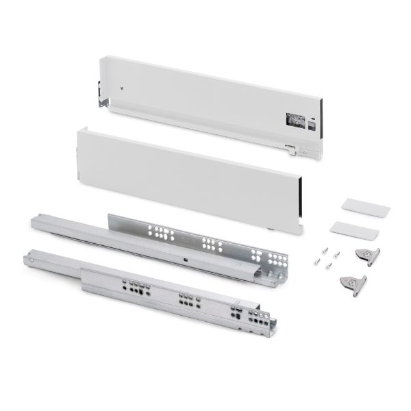 CAJON VERTEX 3-D AMORTIGUADO 131X450MM BLANCO 40KG