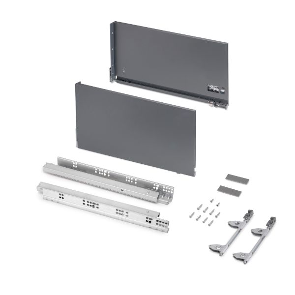 CAJON VERTEX 3-D AMORTIGUADO242X450MM ANTRACI 60KG