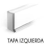 TAPA COPETE IZQUIERDA NEGRO