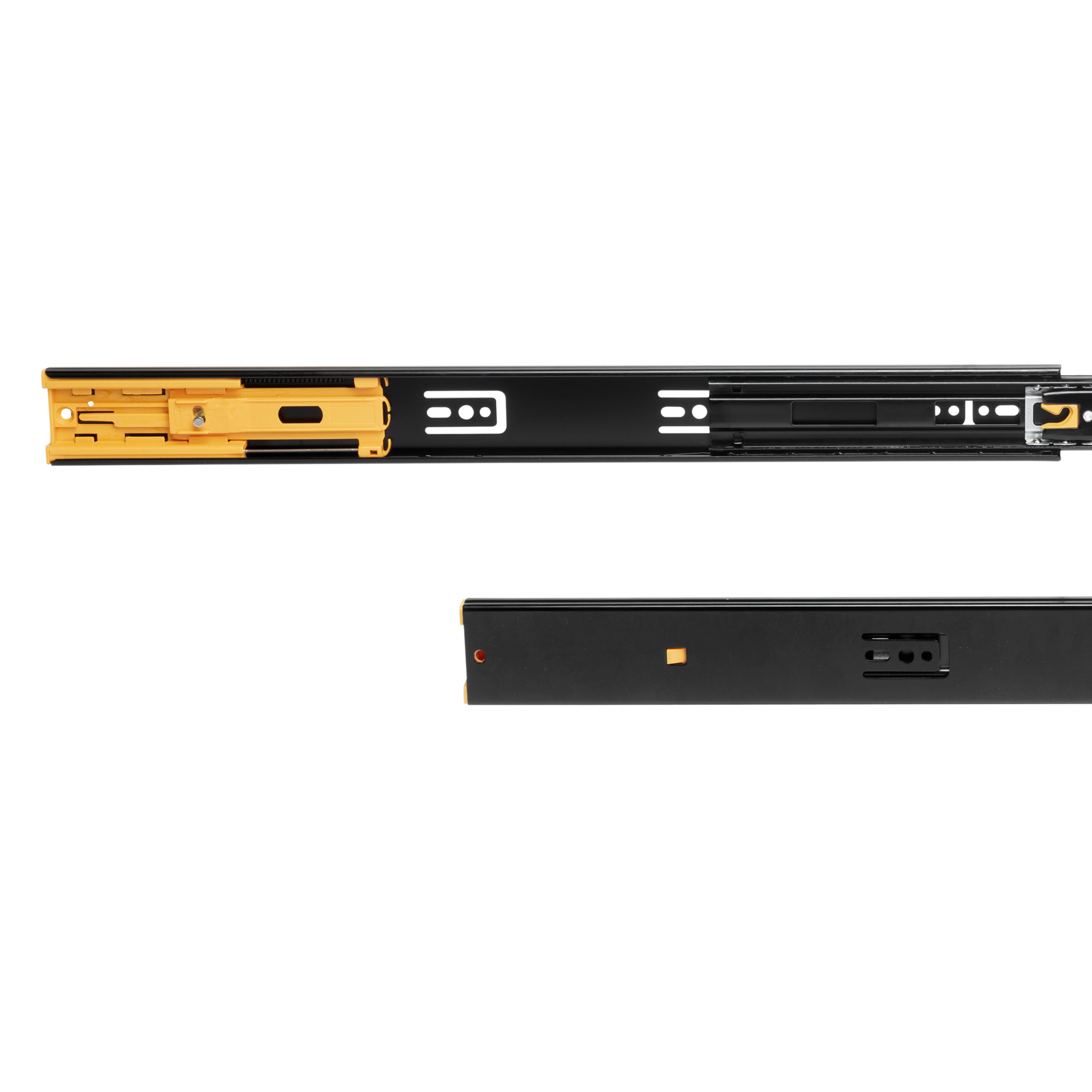 JGO. GUIA EXT TOTAL LATERAL FRENO 45MM 500MM NEGRA