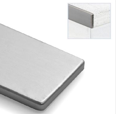 TAPA ENCIMERA RECTA 1R 40MM BLANCO