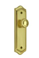 TIRADOR PLACA ARMARIO 123X35MM PULIDO SATINADO