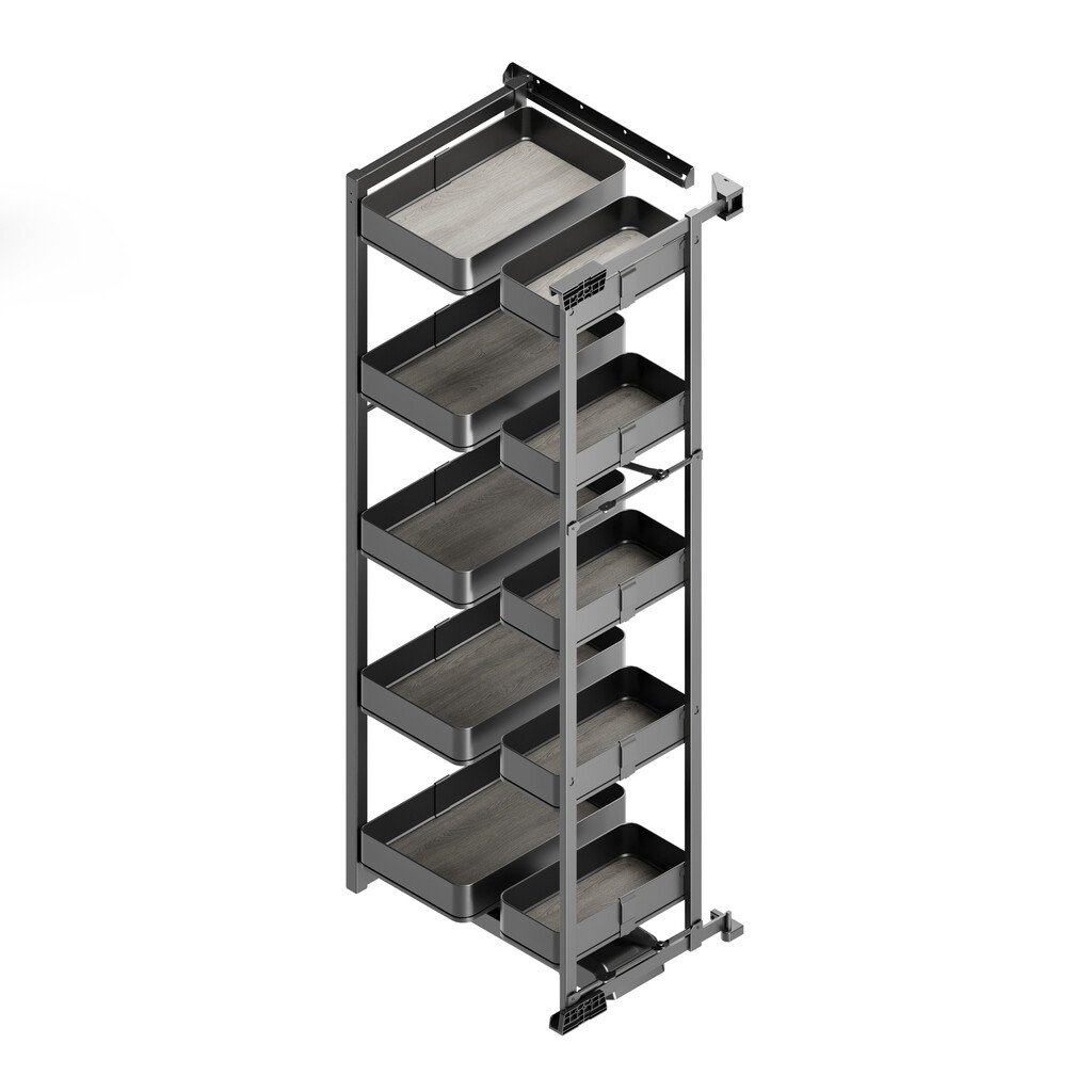 COLUMNA EXTRAIBLE  M-450 H-MIN.1480 ANTRACITA